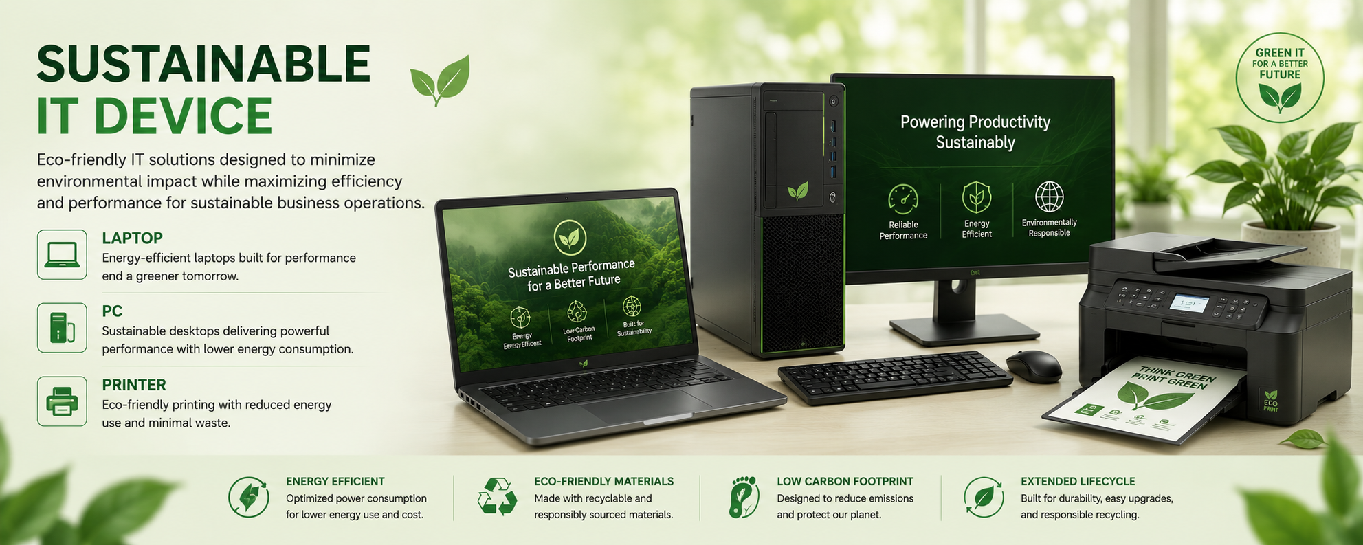 Sustainable IT Device